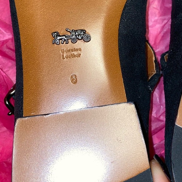 🌺offers🌺 Coach Mary Jane with Tea Rose - Picture 7 of 8